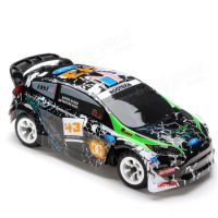 Wltoys K989 1/28 2.4G 4WD Brushed RC Remote Control Rally Car RTR with Transmitter