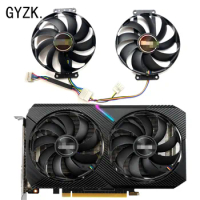 New For ASUS GeForce RTX2060 2070 GTX1660 SUPER DUAL MINI OC Graphics Card Replacement Fan FDC10H12S9-C