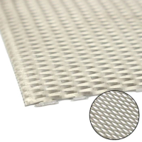 1pc 200mm*300mm*0.5mm New Metal Titanium Mesh Sheet Perforated Plate Expanded