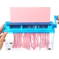 Mini Hand Shredder Paper Quilling Tools Handmade A6 Paper Documents Cutting Machine Tool for Office Home School Supplies