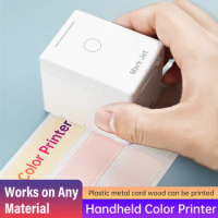 Mark Jet Mini Handheld Printer Portable Inkjet Printer Color Printer Smartphone IOS Android APP for Customized Text Picture #R30