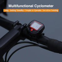ADDVIEW Multifunctional Cyclometer untuk Sepeda Gunung dan Jalan dengan Layar Besar Fungsi Tahan Air