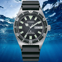 【CITIZEN 星辰】PROMASTER系列 防水200米 潛水機械腕錶 禮物推薦 畢業禮物(NY0120-01E)