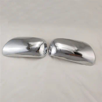 2pcs ABS Chrome Car Side Door Rear View Mirror Cover For Toyota Yaris 2003-2006 Wish 2003-2007 Prius 2003-2008