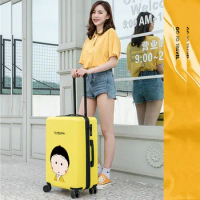 Free Shipping 18"20"22"24"26"28 Inch Women Large ABS Trolley Suitcase With Wheels Men's Travel Rolling Luggage Bag Valise Voyage