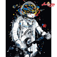 【ArtLife 藝術生活】DT033_迷幻太空40*50CM(數字油畫 DIY DIY數字油畫 交換禮物 畫畫)