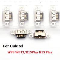 5-10Pcs Charging Dock USB Charger Port Connector Contact Socket Jack Type C Plug For Oukitel WP9 WP13 / K15 Plus K15Plus