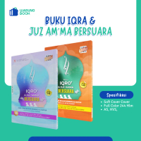 Buku IQRO' & Juz 'Amma Bersuara Quran Cordoba Ukuran A5 Lengkap Jilid 1-6 + Audio & Video QR CORDOBA