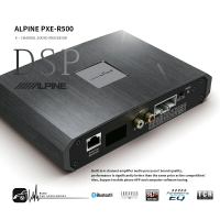 【199超取免運】M1L ALPINE PXE-R500 DSP音效處理器 無損安裝 藍牙連接 4路功放處理器 支持手機APP調音