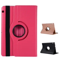 360 Rotating Case for Huawei MediaPad T3 10 9.6 T5 10.1 M5 8.4 10.8 M6 10.8 Tablet Funda for Huawei T3 10 Play Pad 2 9.6 Cover