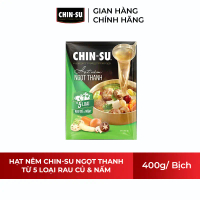Hạt nêm CHIN-SU Ngọt Thanh - Từ 5 loại Rau Củ & Nấm 400 g