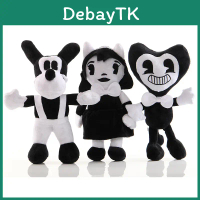 Intriguing Bendy And The Ink Machine Black White Plush Doll For Game Lovers