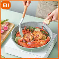 Xiaomi Pans Frying Pan Wok Pots Induction Cooker 28cm Cooking Pots Non-stick Pan Skillet Egg Pancake Pan Frying Pans Gas Stove