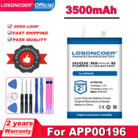 LOSONCOER 3500mAh APP00196 Battery For CAT ONKYO DP-CMX1 X1A Battery