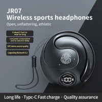 Jr07 Ows Bluetooth 5.3 Earphones Ear Mounted Wireless Earphones with Microphone for Xiaomi Iphone Sports Stereo Earphones