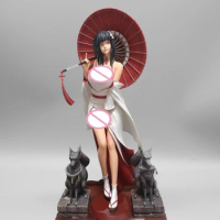 Hyuuga Action Figure Naruto Figura Anime Kimono Hinata Hyuuga Sexy Figure Model PVC Collection Figurines Desktop Ornament Toys