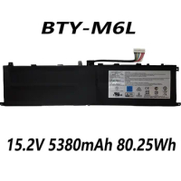BTY-M6L 15.2V 5380mAh 80.25Wh laptop battery for MSI GS65 8RF GS65 MSI PS42 8RB PS63 PS63 8RC MS-16Q3