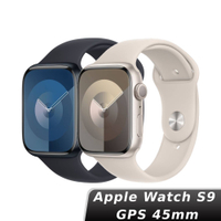 Apple Watch S9 GPS 45mm 鋁金屬錶殼-M/L