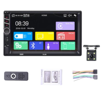 2 Din Carplay Android Auto Car Radio Universal 7 Inch For-Nissan Kia Toyota MP5 Player Touch Screen