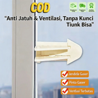 Pengaman Pintu Geser Jendela Anti Maling Anak Hewan Peliharaan Kunci Sliding Multifungsi Keamanan Ru