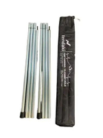 TENDAKI TENT AWNING / FLYSHEET POLE (TIANG FLYSHEET) 1SET ISI 2POLE Stell