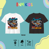 Baju Kaos Distro Anak NASCAR Unisex Anak Laki Laki dan Perempuan Cotton combed