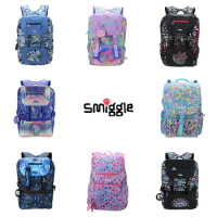 Australia Smiggle High Quality Original Children's Big School bags Boys Kids' Bags Girls Backpack Collection 18 Inches Set