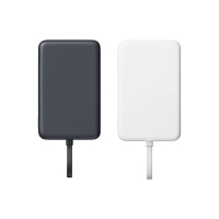 【小米】官方旗艦館 WPB1007MI 磁吸自帶線行動電源 10000 33W 1孔輸出(USB-C 可充/自帶線/37Wh)