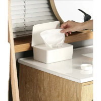 Kotak Tissue Basah dengan Penutup Tutup Cover Wer Tissue Box - Large