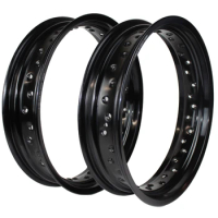 High quality customized motorcycle accessories 36 holes aluminum alloy 7116 dirt bike 17 inch supermoto wheel rims