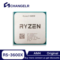 Processor Ryzen R5-3600X 100-000000022 6Core 12Threads Socket AM4 Cpu 4.4GHz 32M AM4