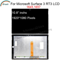 10.8'' Original For Microsoft Surface 3 RT3 lcd 1645 1657 LCD Display Touch Screen Digitizer Sensors Assembly Panel Replacement