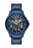 Armani Exchange Armani Exchange Men's Analog Watch ( AX2457 ) - Automatic, Blue Case, Round Dial, 22