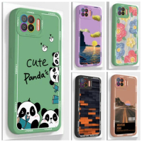 For OPPO F17 Pro Phone Case Silicone Soft TPU Shell Back Cover for OPPO A73 A93 4G Reno4 Lite Reno 4F 4Lite OPPOF17 Cases Fundas