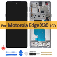 6.7" Original LCD For Motorola moto Edge X30 LCD Display Touch Screen Digitizer Assembly For Moto Edge X30 XT2201 LCD Replacment