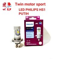 LAMPU LED DEPAN MOTOR HS1 H4 VERZA SCOPY FI MT 25 KLX NINJA150 TERBARU 2024