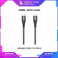 KABEL DATA VIVAN - KPD100S (TYPE-C TO TYPE-C)