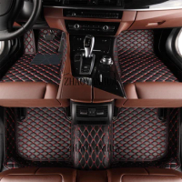 Waterproof Anti-Dirty Leather Fit LHD/RHD Car Floor Mat for BMW M3 E90 2005-2012 Accessories