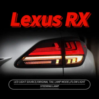 Car LED Tail Light Taillight For Lexus RX270 RX350 2009-2015 LED Rear Running Light + Brake Lamp + Dynamic Turn Signal Auto Part