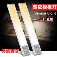 Intelligent motion-sensing LED light, rechargeable magnetic light, ultra-thin cabinet light, wardrob