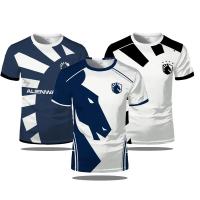 Game Team Esports Uniform T-shirt CSGO LOL DOTA2 Games Contest T Shirt Casual Breathable Sports Jers