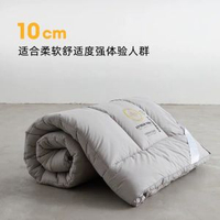 全城熱賣 - 五星級酒店大豆纖維床墊軟墊家用臥室墊子床褥榻榻米墊褥墊被褥子酒店軟床墊-灰色【約10CM】150X190CM
