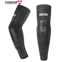 Vemar รถจักรยานยนต์รองเข่าผู้หญิงแผ่นข้อศอกป้องกันผู้ชาย Moto ขี่รถมอเตอร์ไซด์เกียร์ป้องกันป้องกันเข