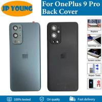 Original New Back Cover For Oneplus 9 Pro Battery Cover No Lens One Plus 9 Pro Back Glass Door1+9Pro Rear Housing Case With Lens