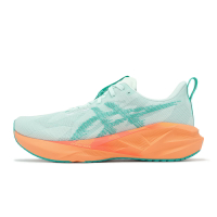 Asics 慢跑鞋 Novablast 5 男鞋 藍綠 橘 彈力 厚底 緩衝 運動鞋 亞瑟士 1011B974400