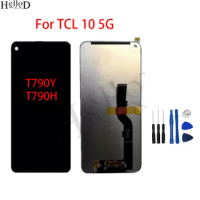 6.53 Inch LCD Display For TCL 10 5G T790Y LCD Display + Touch Screen Digitizer For TCL 10 5G LCD With Tools