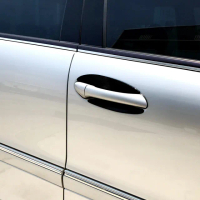 【IDFR】Benz 賓士 CLS C219 2004-2010 烤漆黑 車門防刮門碗內襯貼片(防刮門碗 內碗 內襯 車門保護貼)