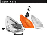 高爾夫球桿 TaylorMade泰勒梅高爾夫正新款P770鐵桿組更高容錯半刀背男士球桿
