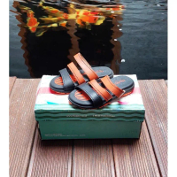 MATAHARI - FLADEO KIDS ORANYE-HITAM SANDAL ANAK LAKI-LAKI. 24 25 26 NEW WITH BOX