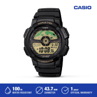 Casio Jam Tangan Digital Pria AE-1100W-1BVDF Black Original